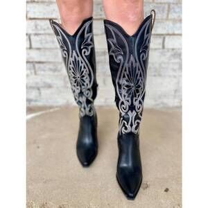 NEW LET'S SEE STYLE women's dance the night away boots in black